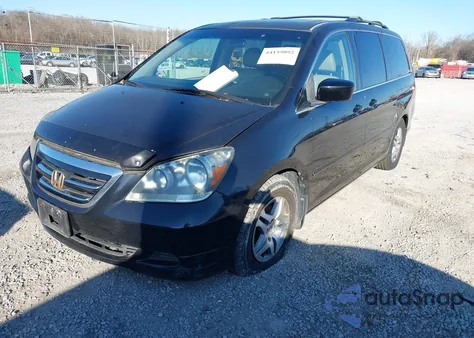 2007 Honda Odyssey Ex-L from USA, damaged, VIN 5FNRL38787B011843